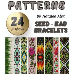 Bracelets Peyote Patterns Book 1 - CraftyHands Jewelry Craft Guide-0