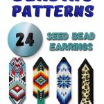 Brick Stitch Earrings Patterns Book 3 2021 Guide for Bead Jewelry-0