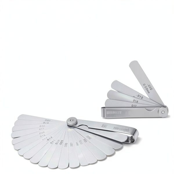 Feeler Gauge Set American Mutt Tools 32 Blade Metric Inch Kit-5