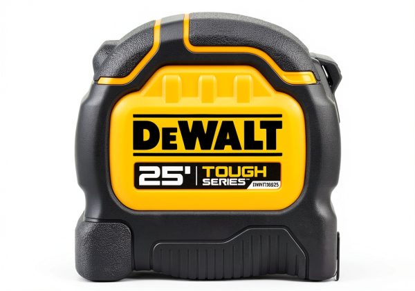 DEWALT 7.6m Black Yellow Tape Measure with Magnet and Slide Lock-0