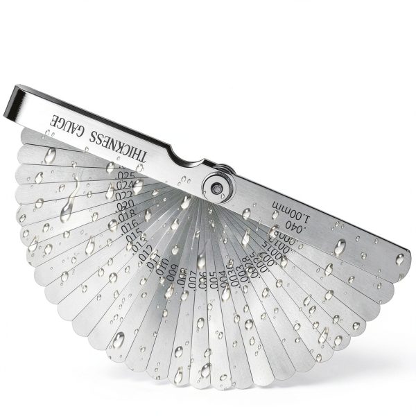 Hoiny Feeler Gauge Set Stainless Steel Dual Scale 32/16 Blade-6