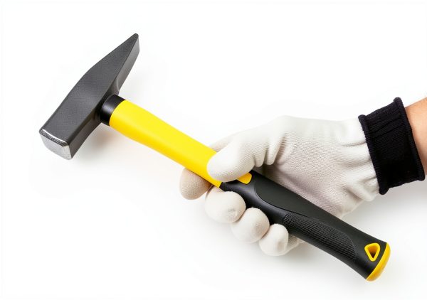 BJDSI Engineers Hammer Black 7oz Cross Peen High Carbon Steel-5