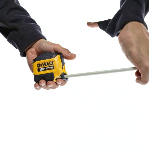 DEWALT Tape Measure DWHT38116S 16 ft Yellow/Black with Finger Brake-6