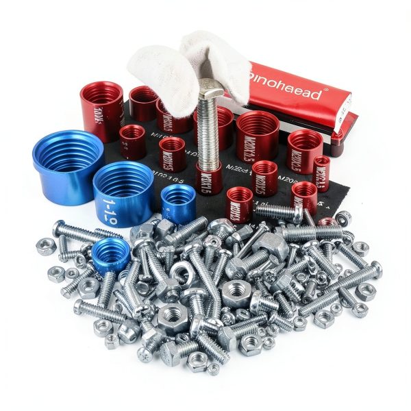 Manalete 55-Inch Thread Checker Kit – 30 SAE & 25 Metric Gauges,-5
