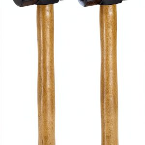 HARFINGTON 2pcs Engineers Hammer 2 Lb Powerful Strike Double Flat Face Sledge Forging Hammer with Comfortable Grip for Home Improvement General Repair Woodworking, Black Yellow-0